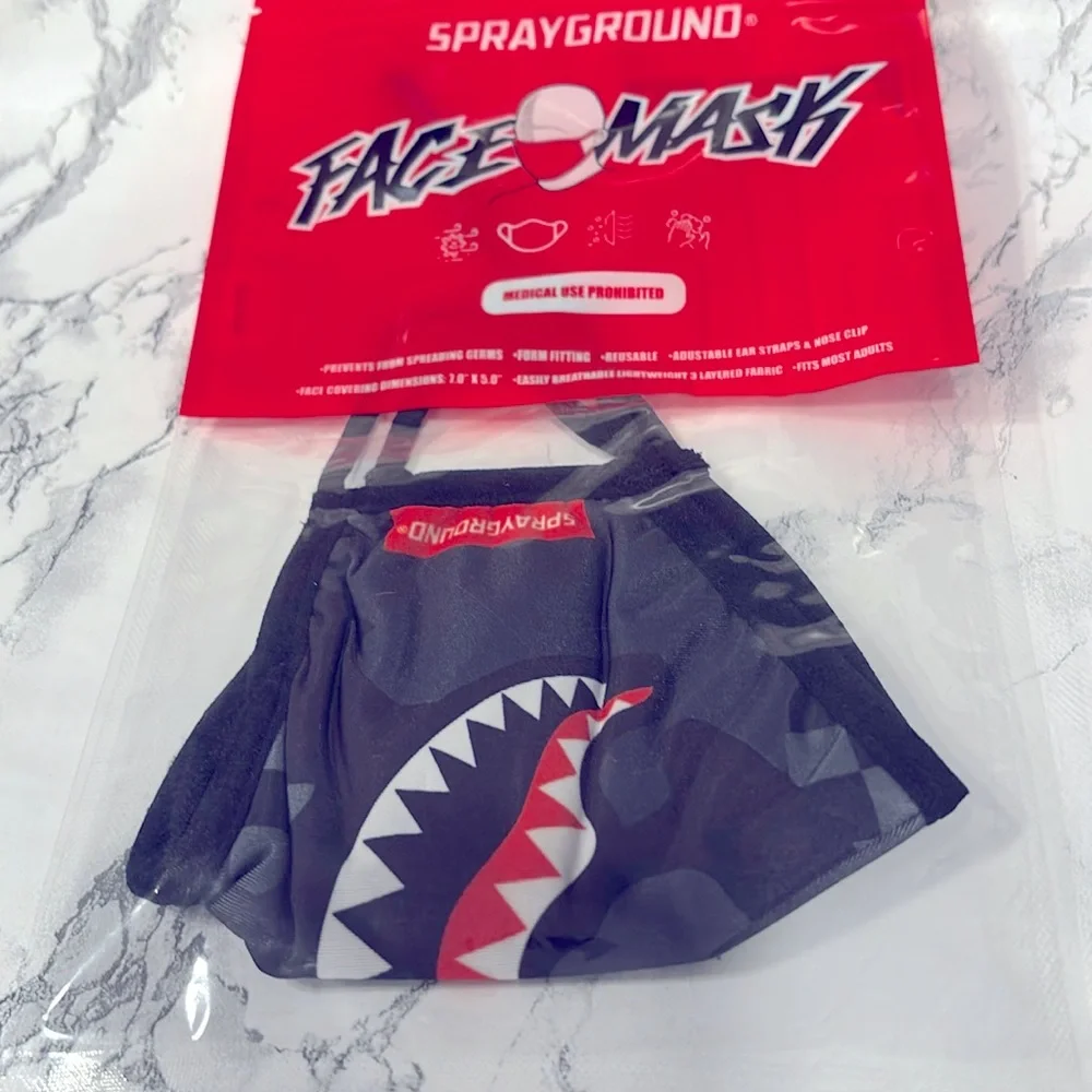 Sprayground Sharks in Paris Side Shark 3
